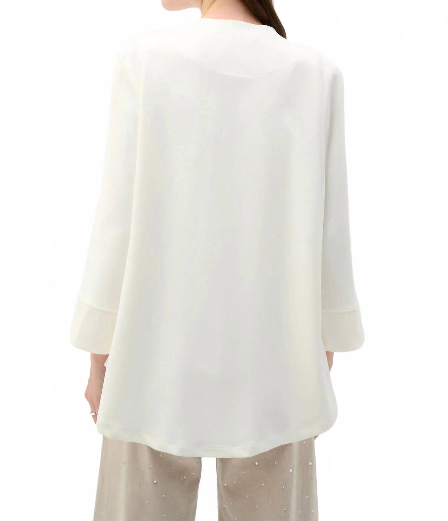 Chaqueta color blanco