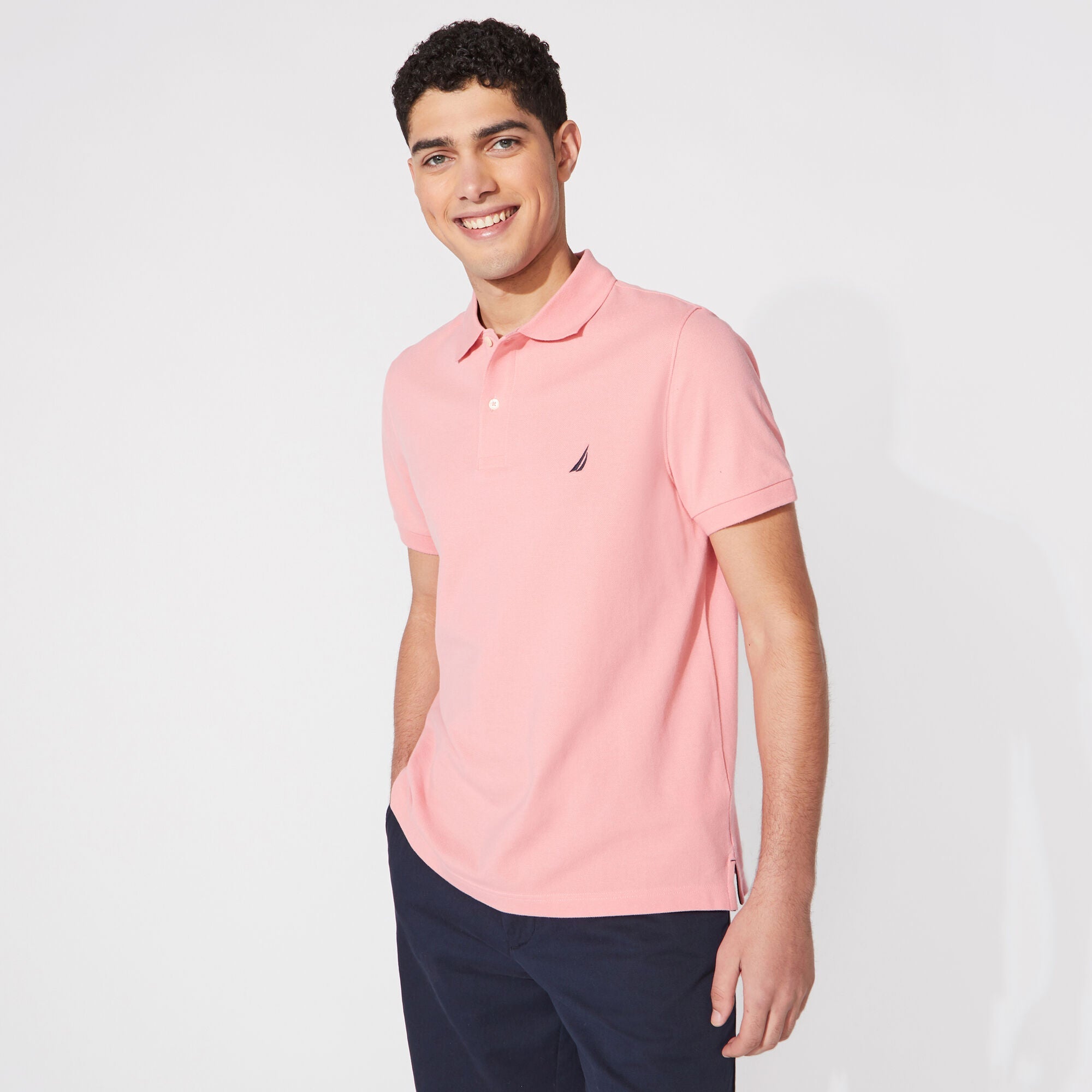 Polo de hombre de corte ajustado