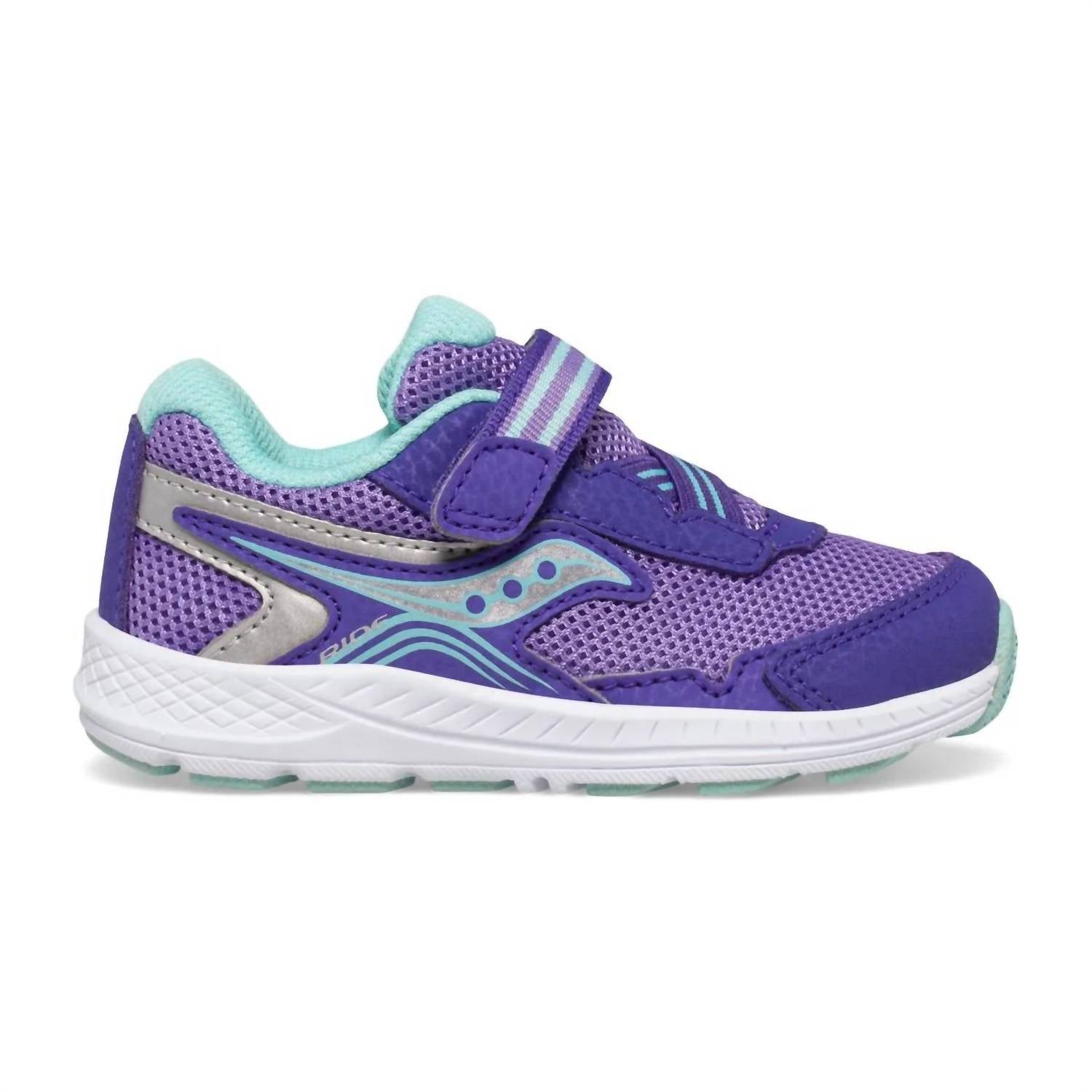 Tenis para niña color violeta