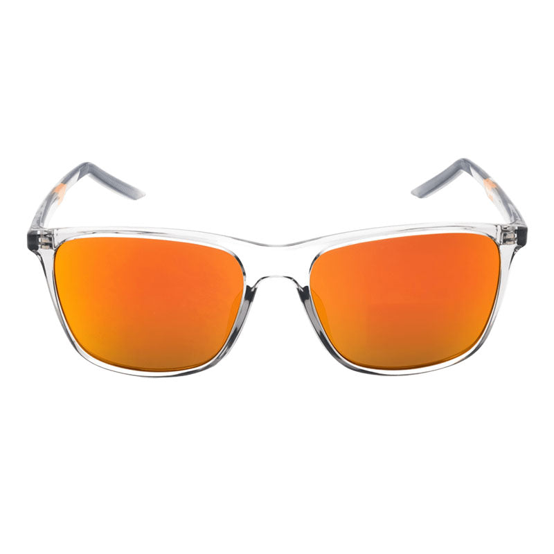 Gafas color gris y naranja