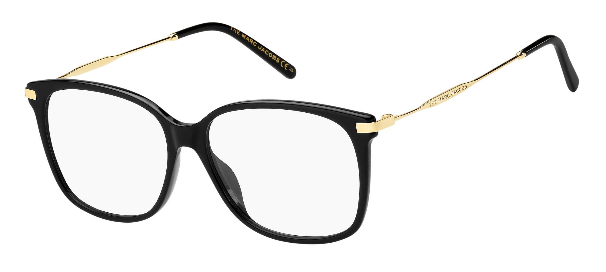 Montura para gafas de mujer 54 mm color negro