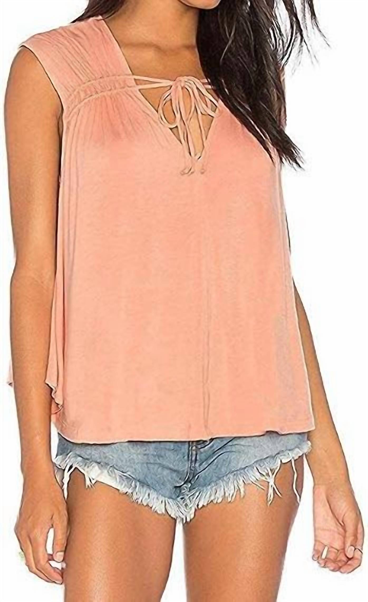 Blusa sin mangas