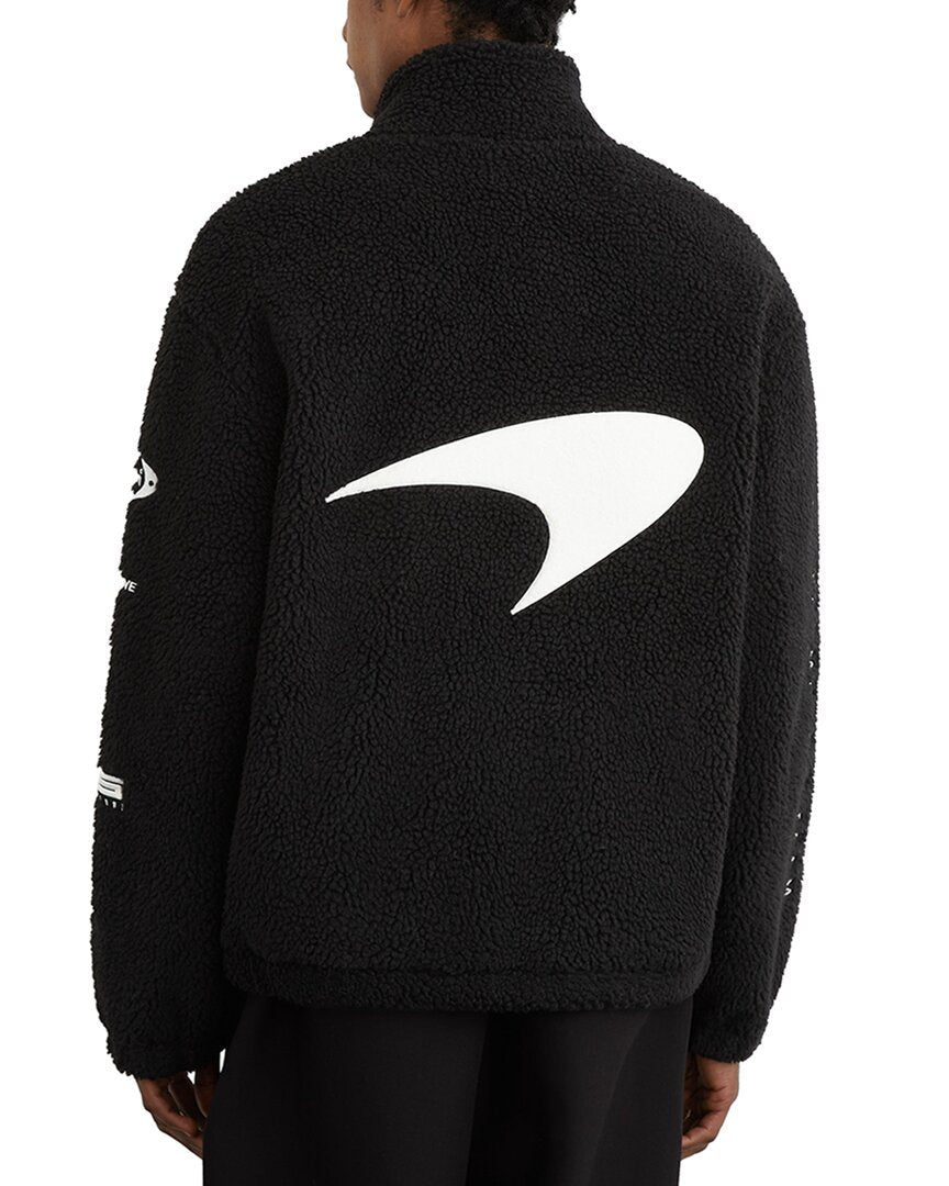 Chaqueta de nailon con bordado