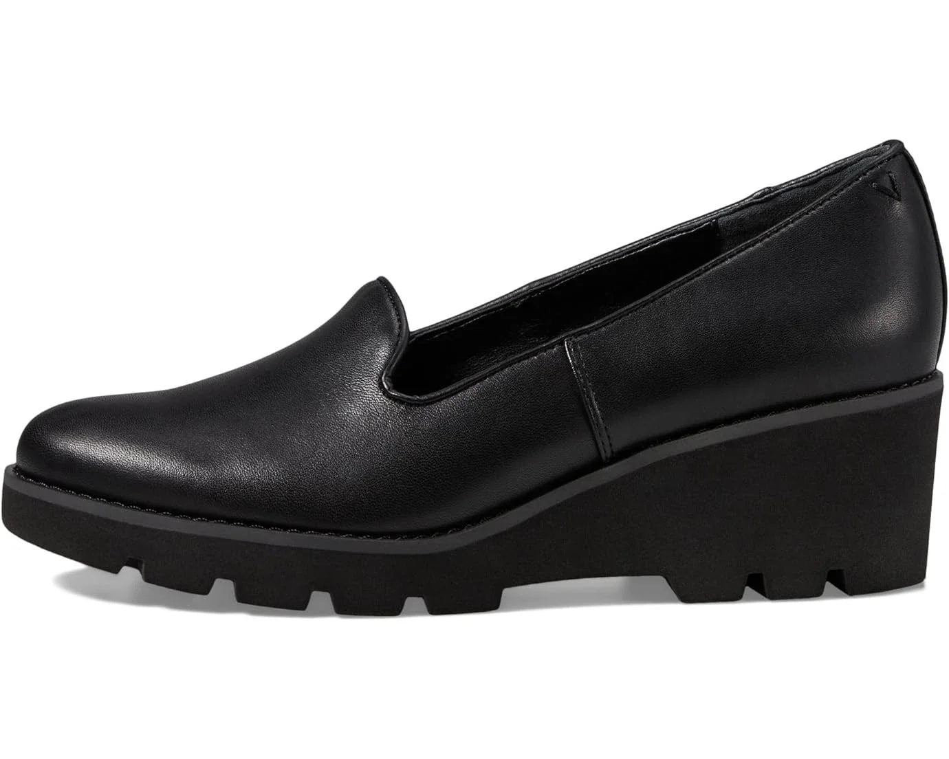 Zapatos de mujer de cuero color negro