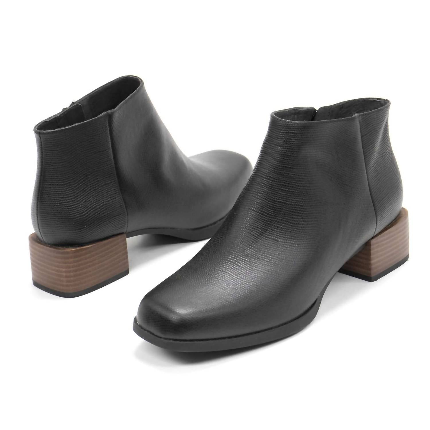 Botines de mujer color negro