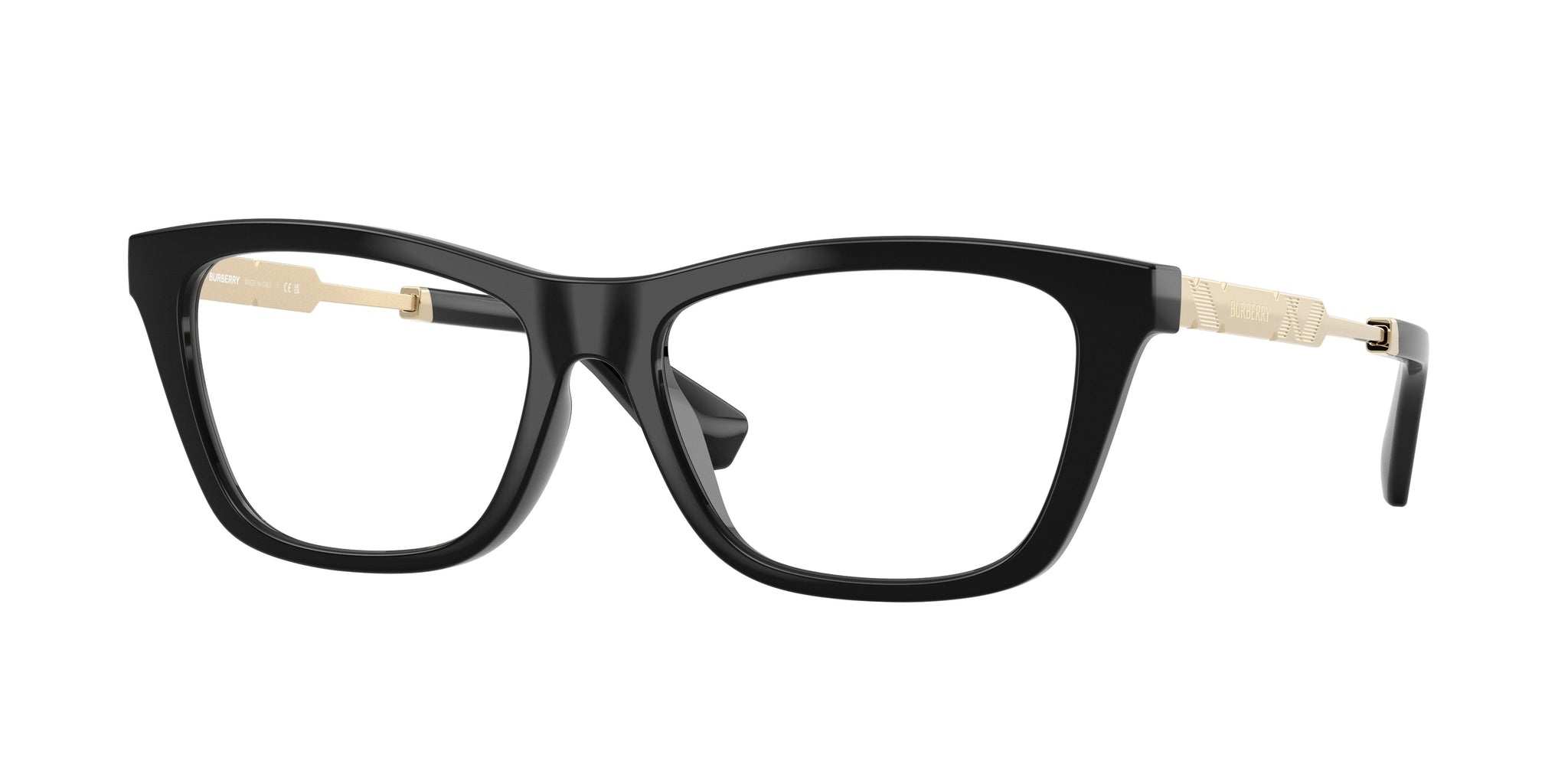 Montura para gafas de mujer 54 mm color negro