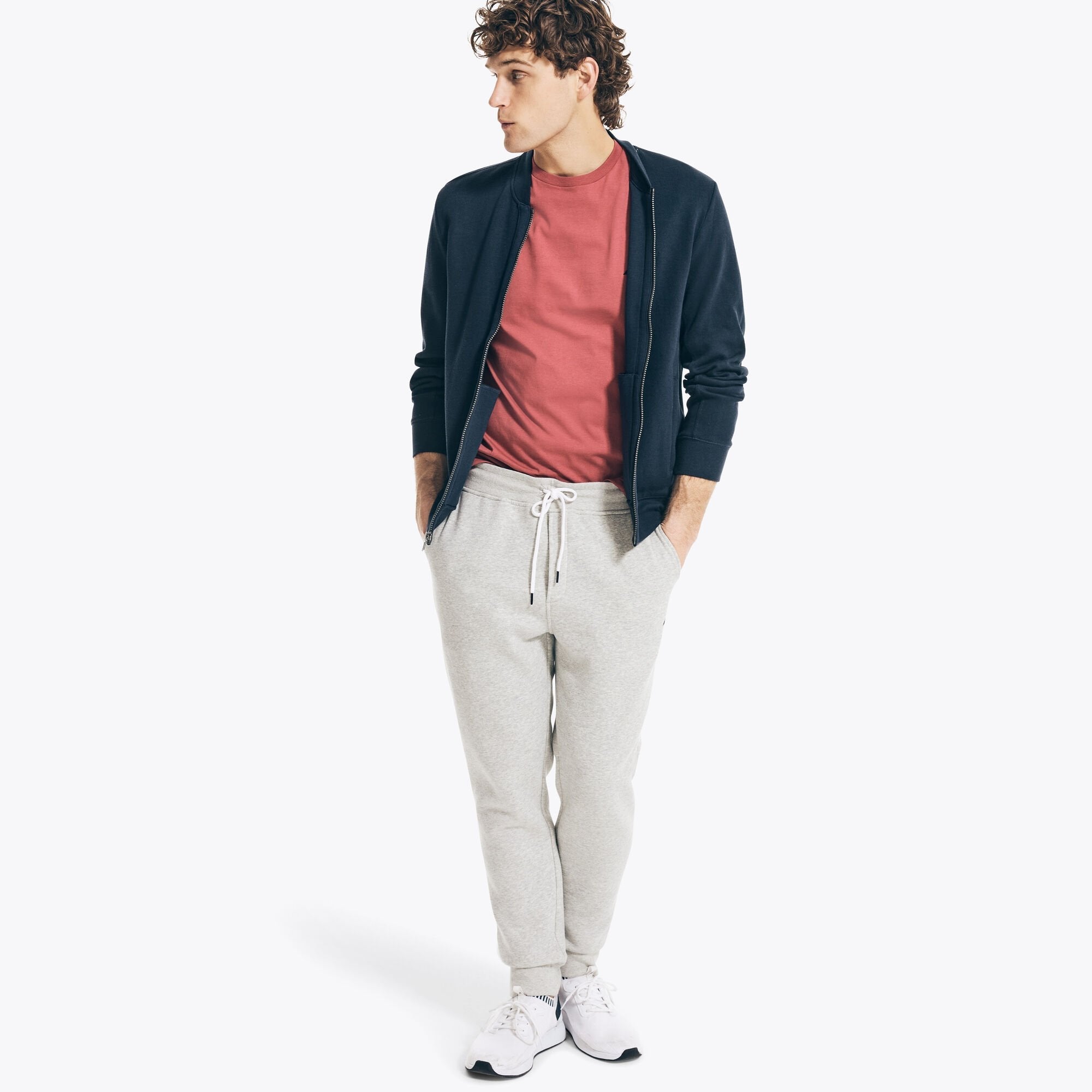 Camiseta de hombre con cuello redondo