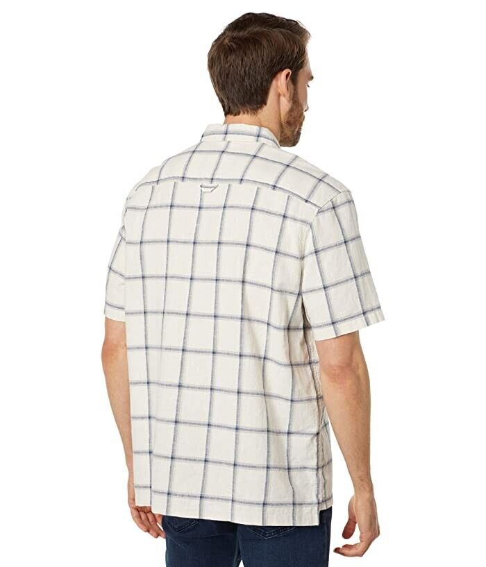 Camisa de hombre de manga corta color blanco