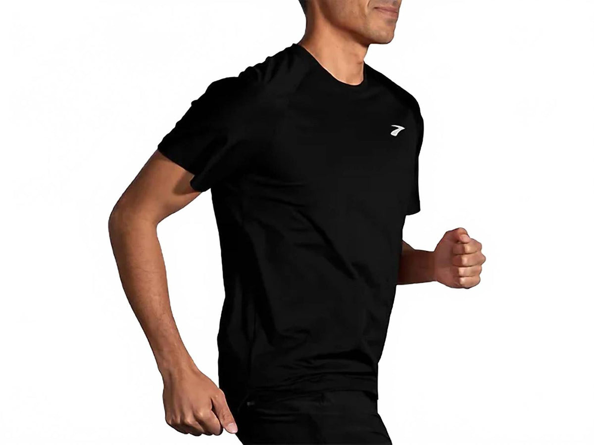 Camiseta de manga corta color negro