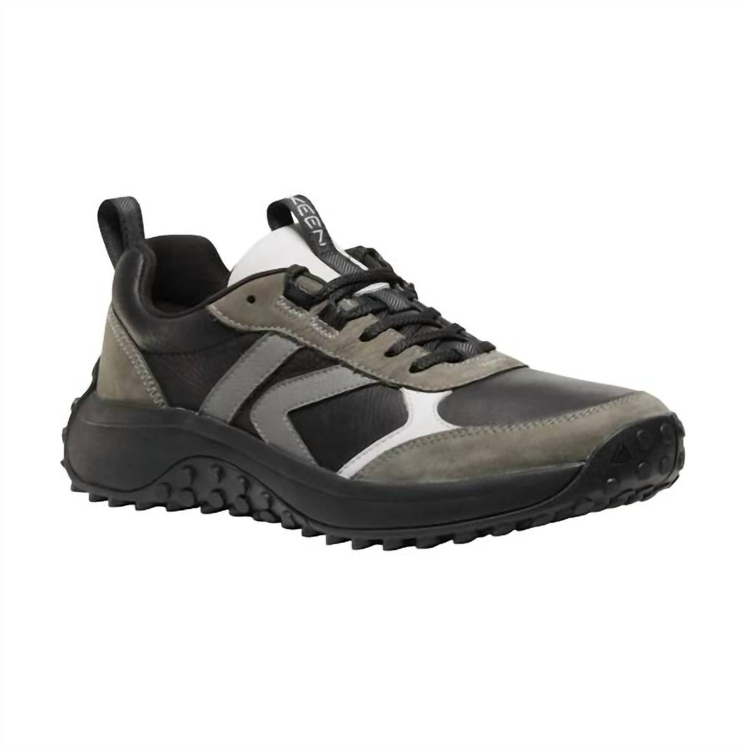 Tenis de hombre color negro y gris