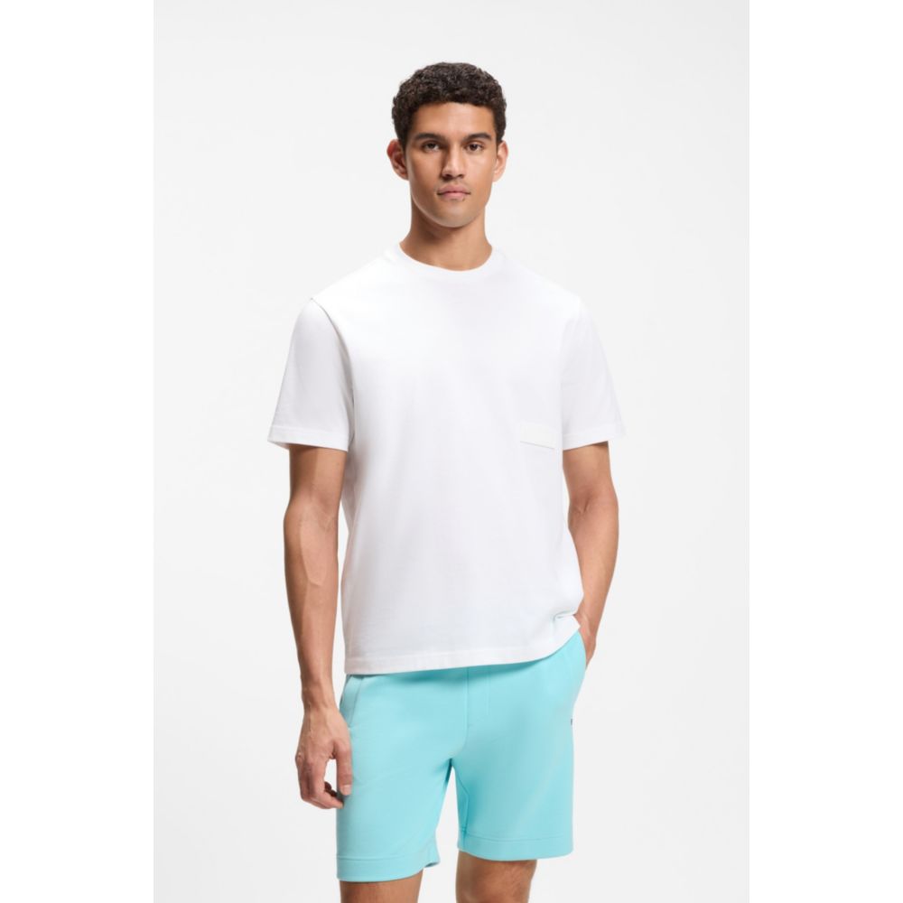 Camiseta de algodón de corte amplio