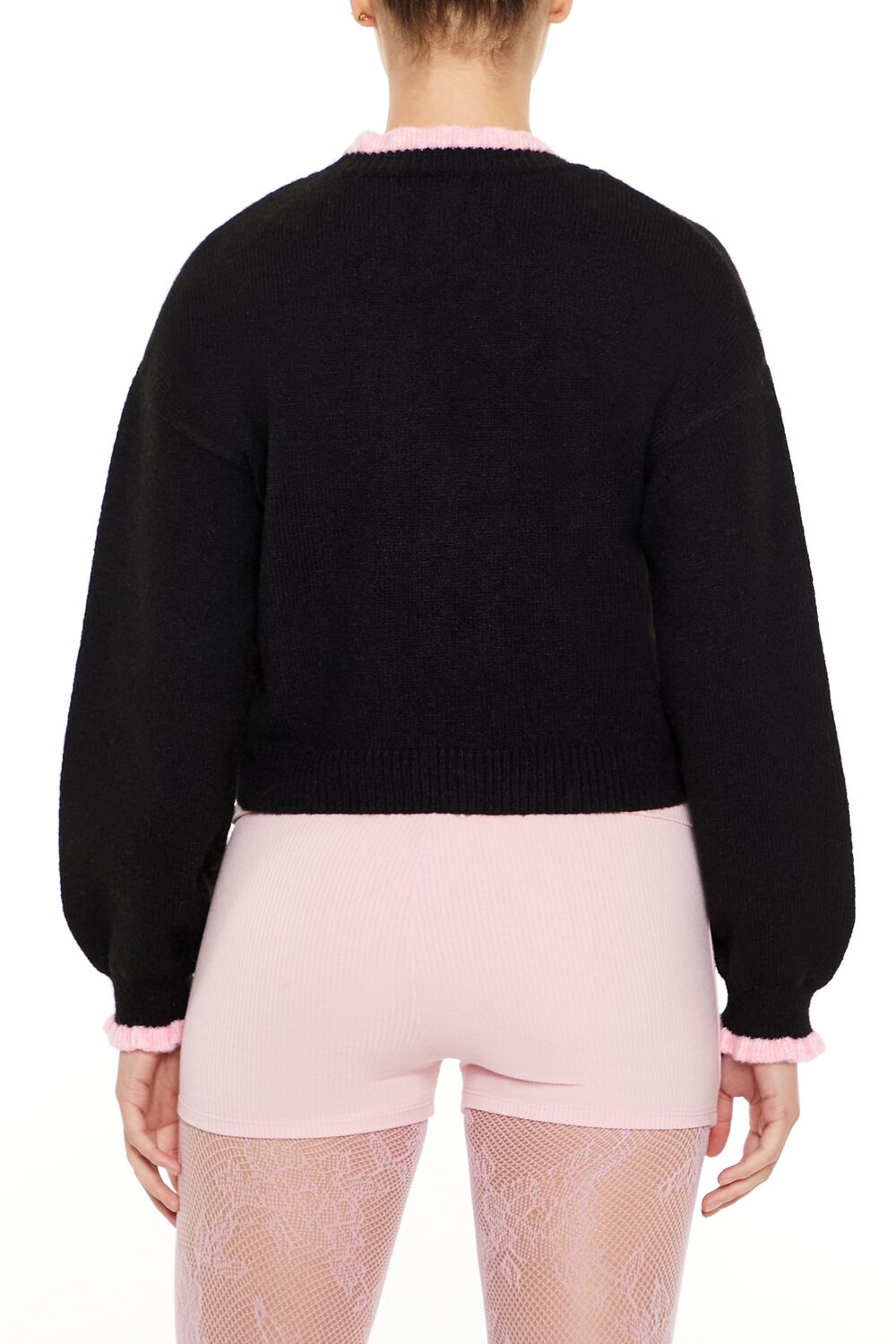 Suéter con cuello alto con lentejuelas