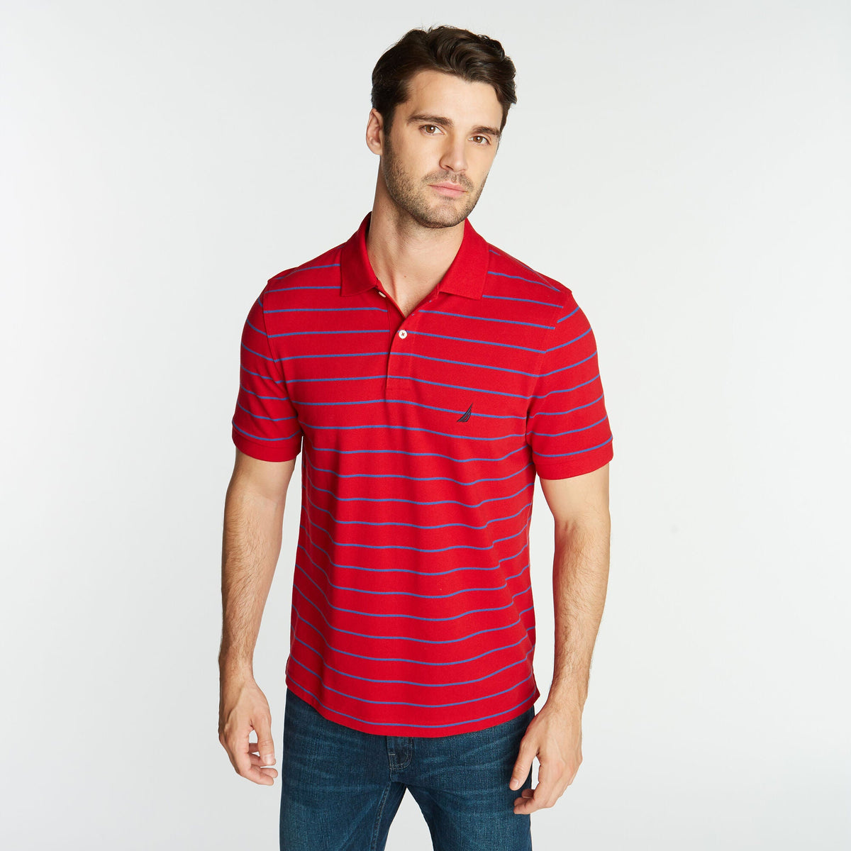 Polo de hombre a rayas