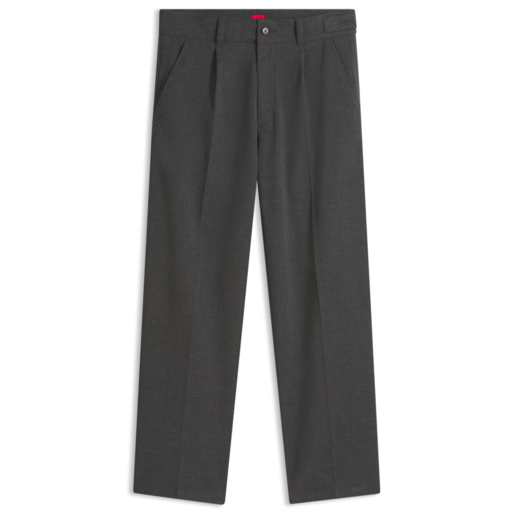 Pantalón de pierna ancha de corte amplio