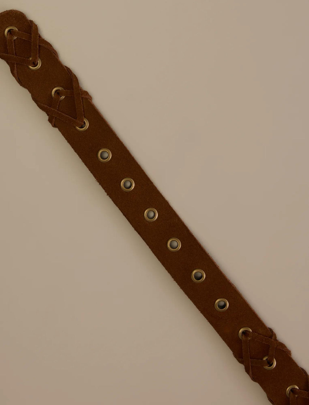 Cinturón de gamuza