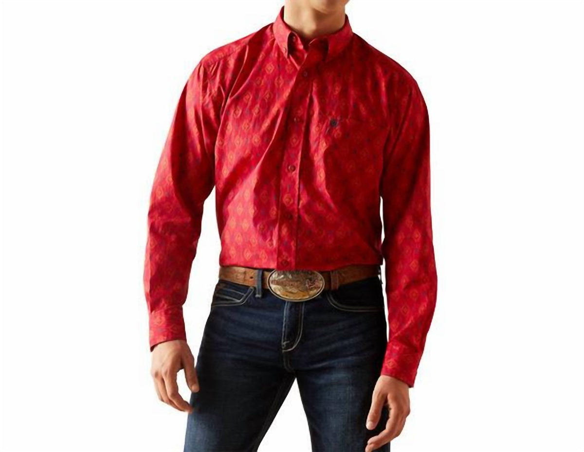 Camisa color rojo