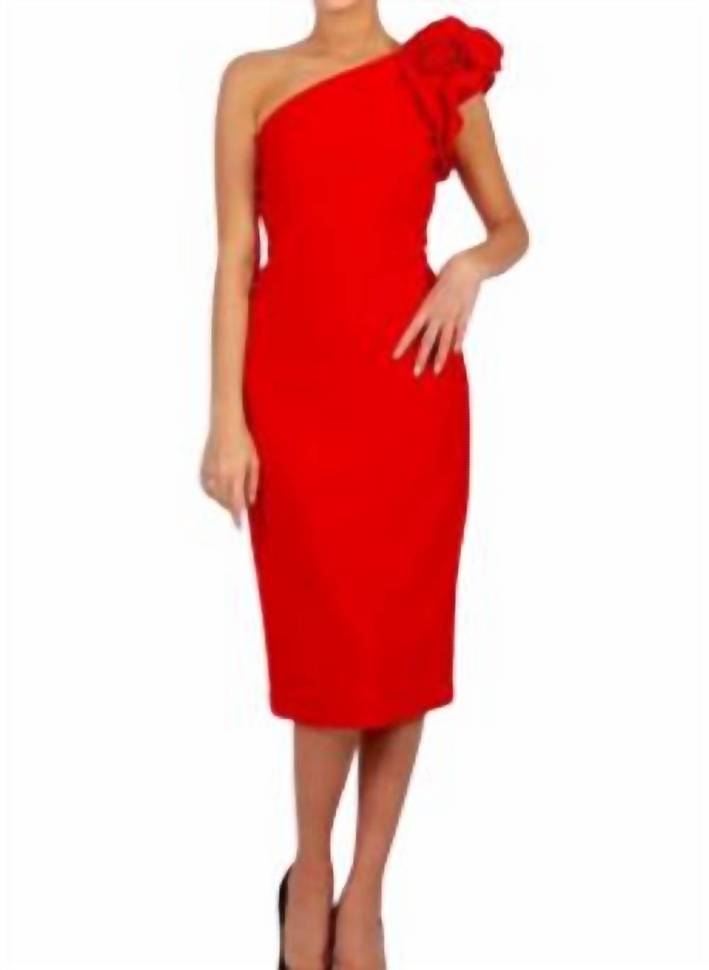 Vestido color rojo