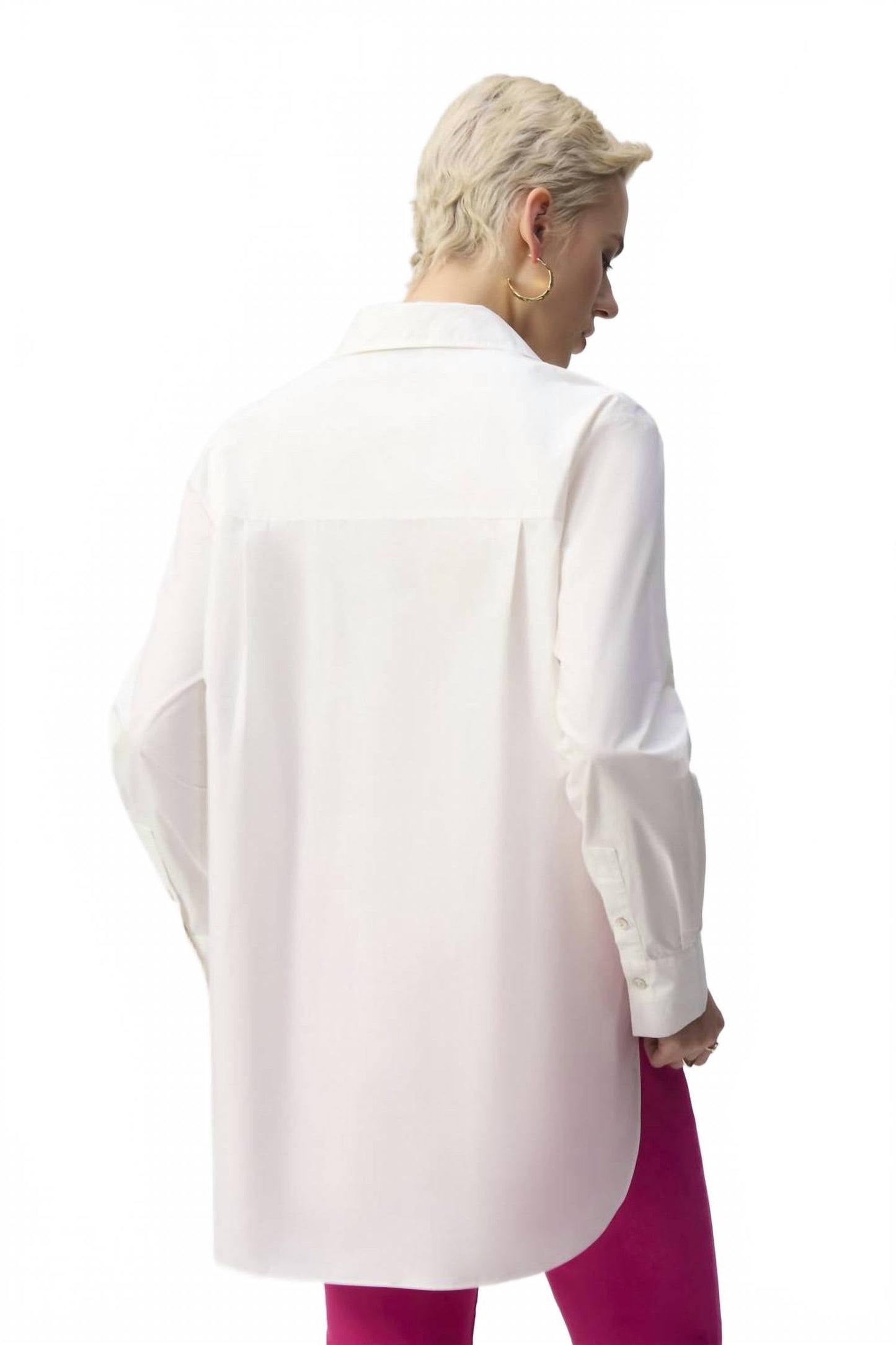 Camisa de algodón con bordado