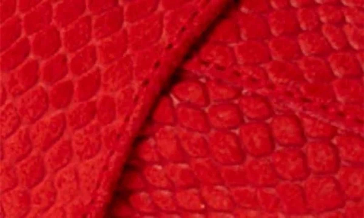 Mocasines de mujer color rojo