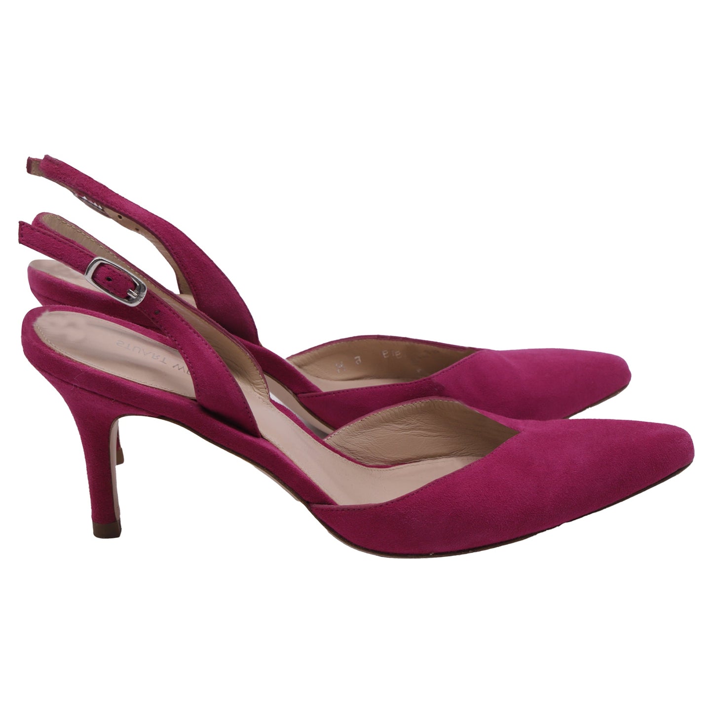 Zapatos de gamuza color rosado