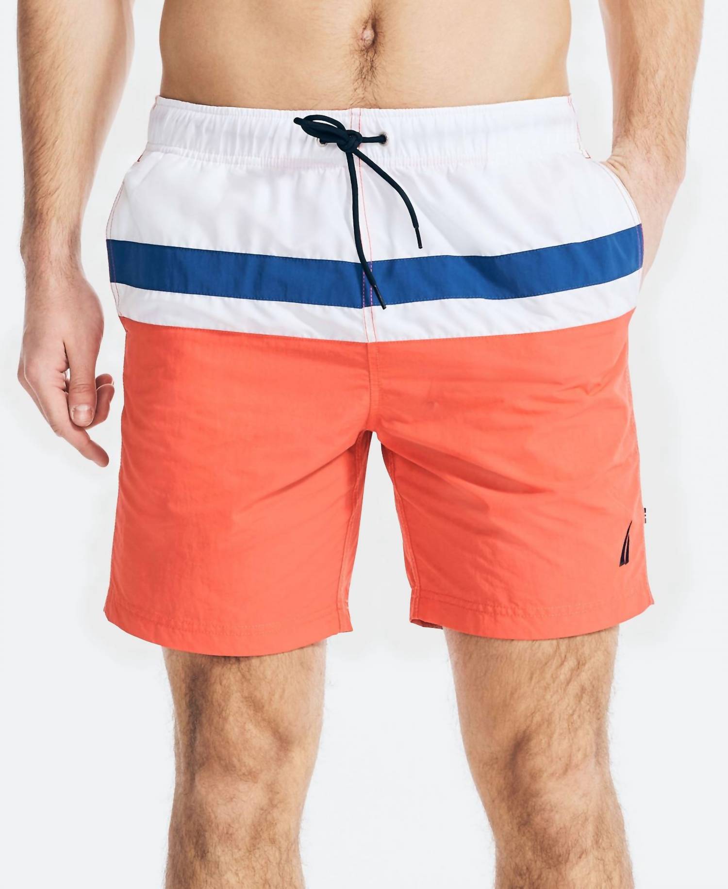 Pantaloneta de baño color rojo