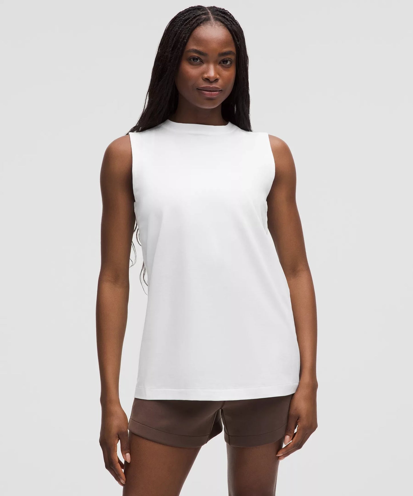 Camiseta sin mangas de algodón
