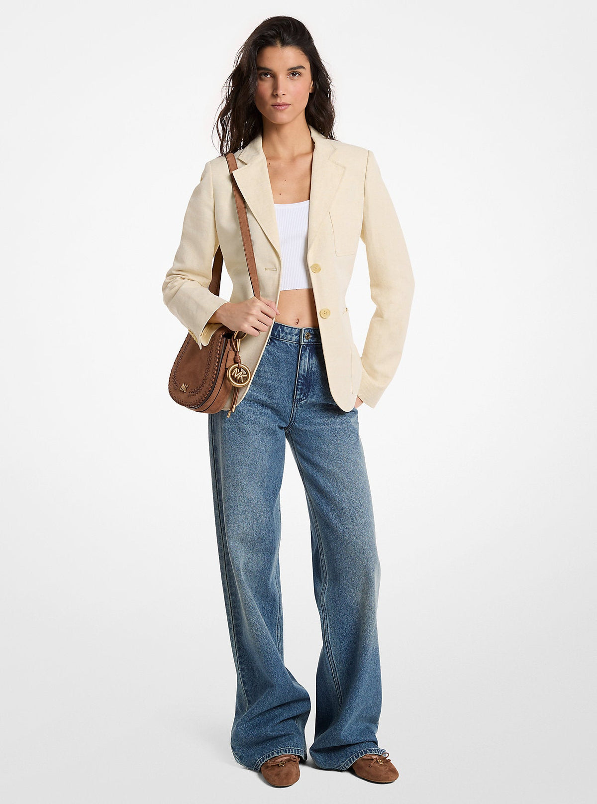 Blazer de algodón