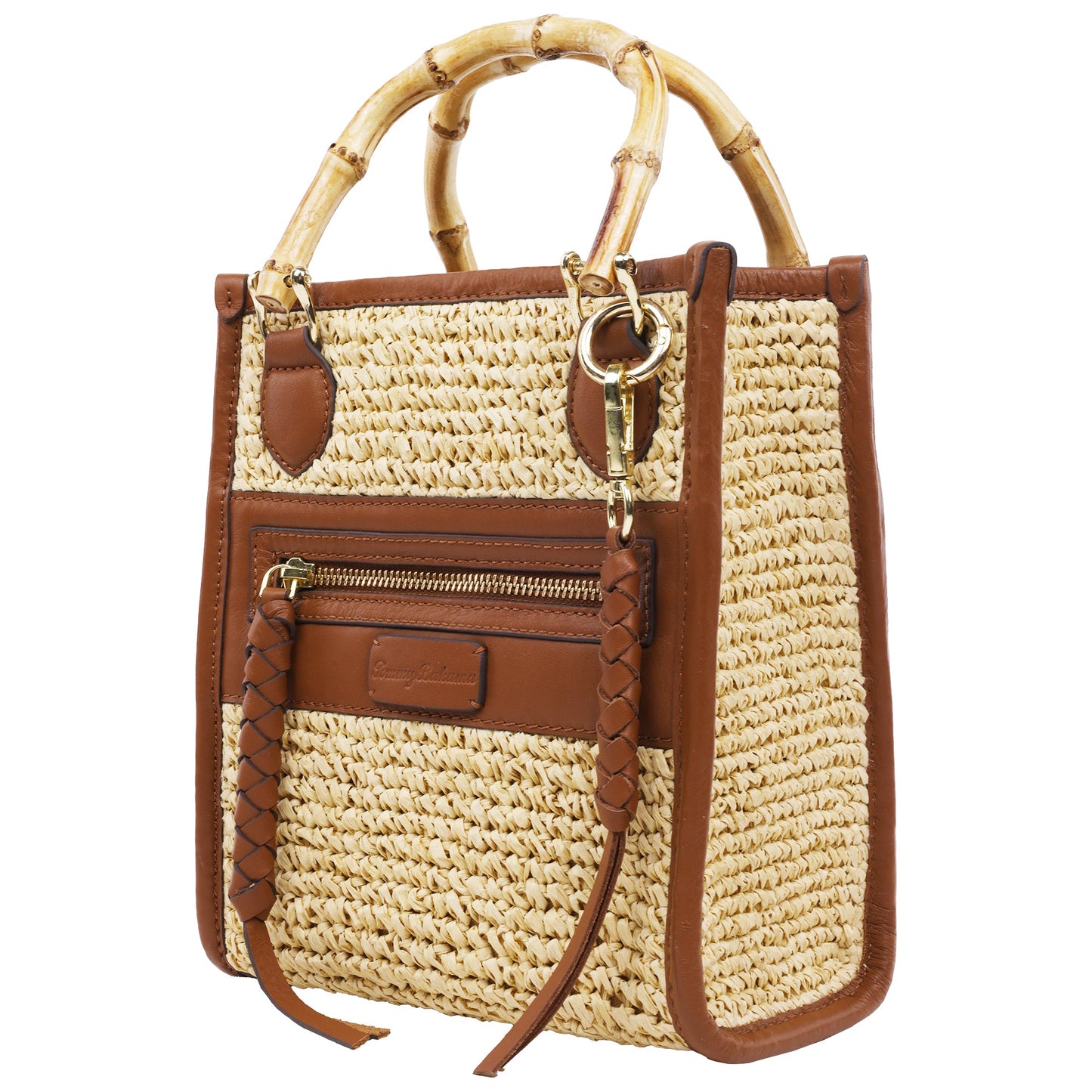 Bolso tote de cuero