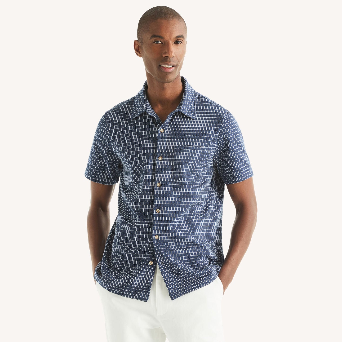 Polo de hombre con estampado