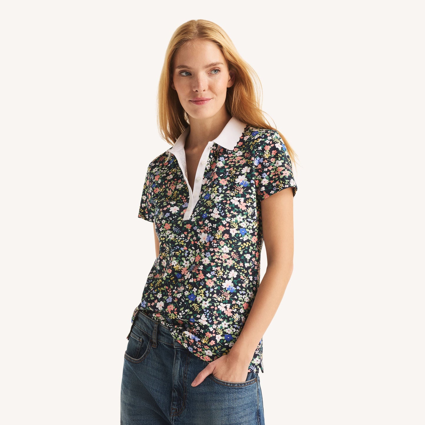 Polo de mujer con estampado