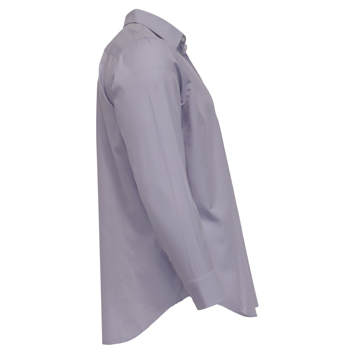 Camisa de algodón color violeta
