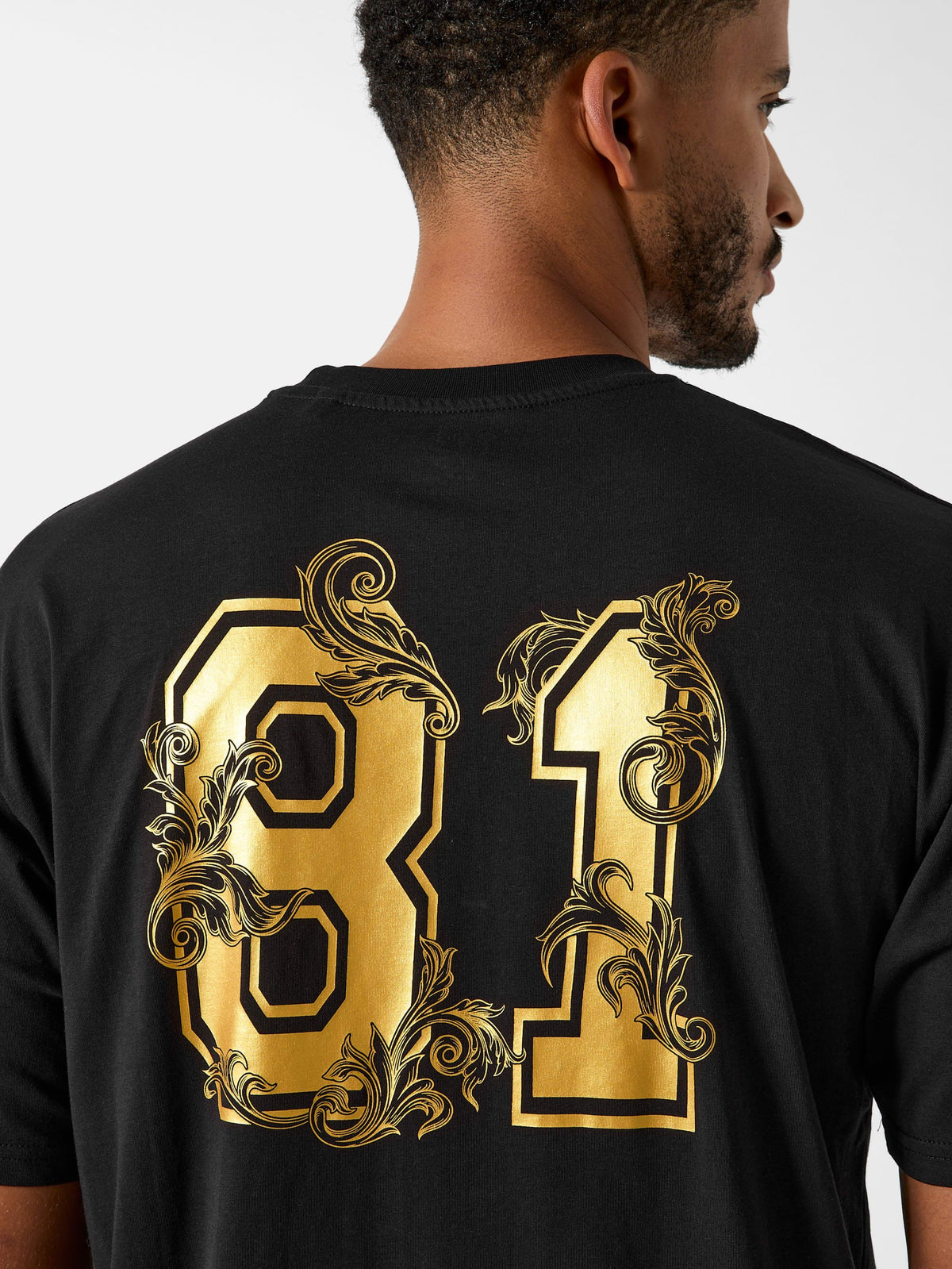 Camiseta con cuello redondo
