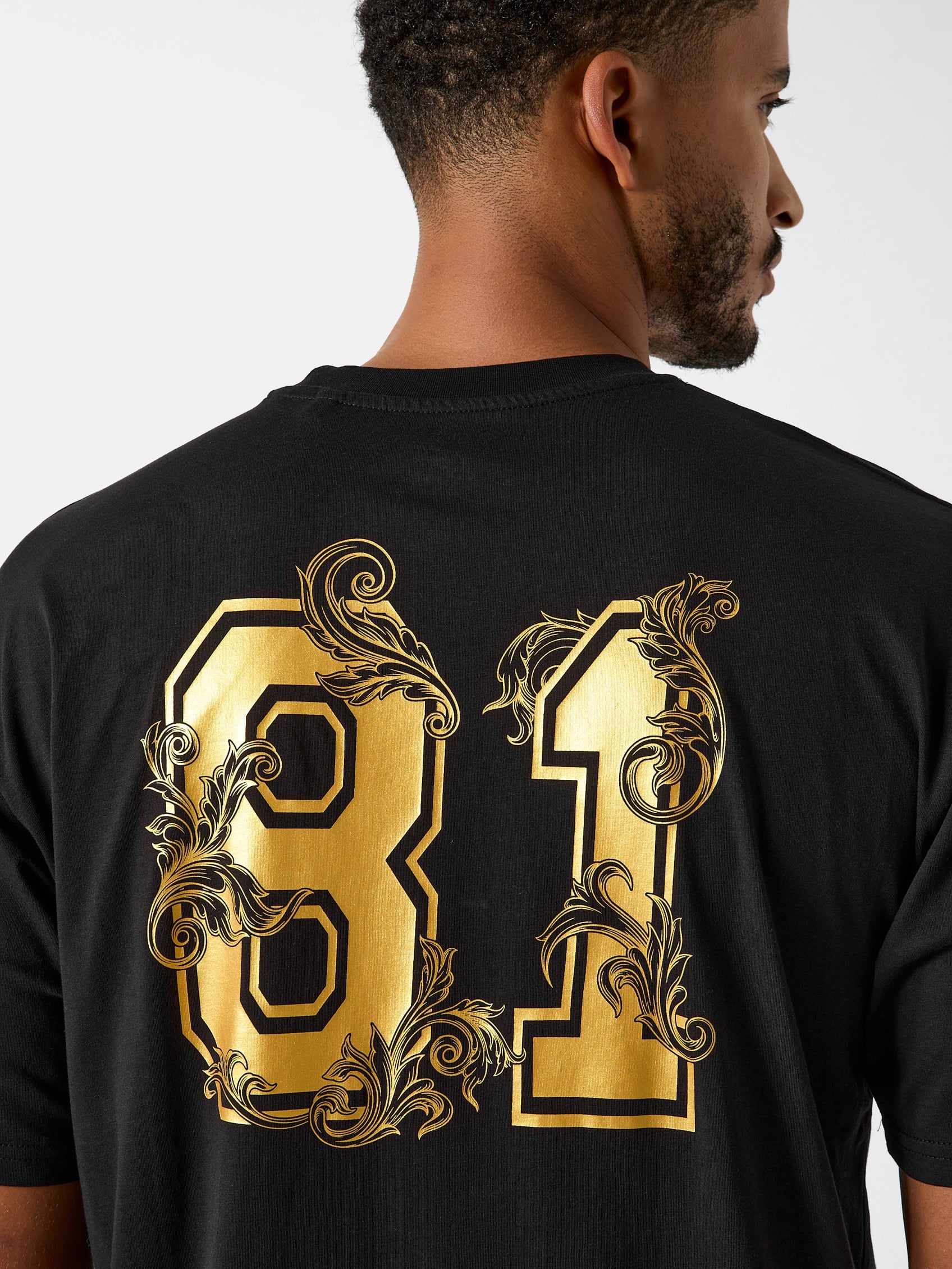 Camiseta con cuello redondo