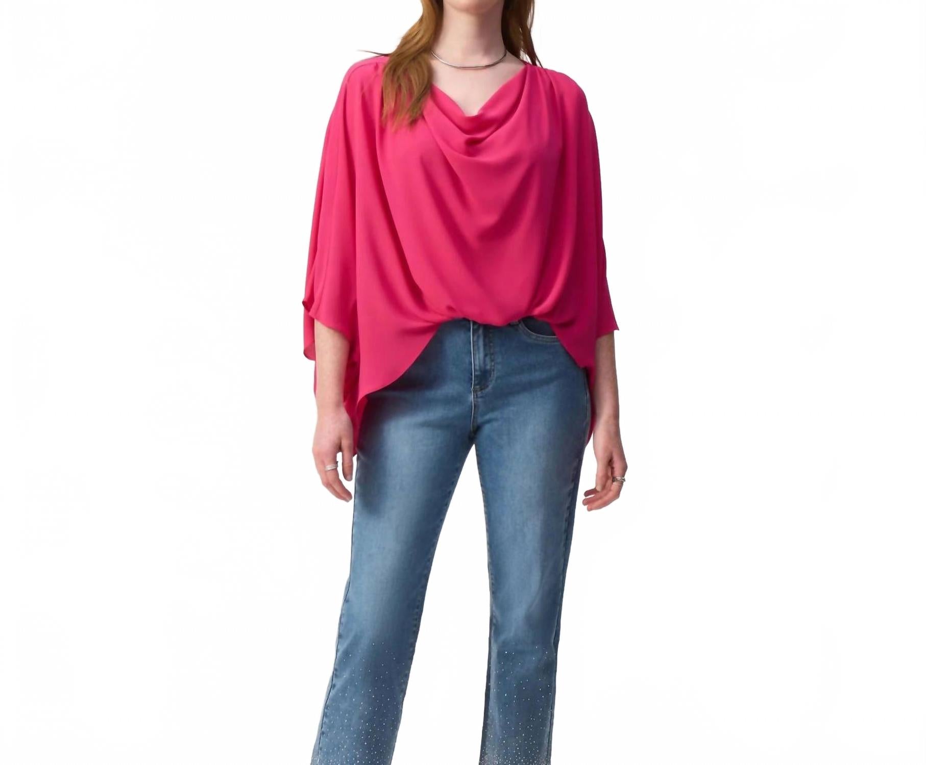 Top color rosado