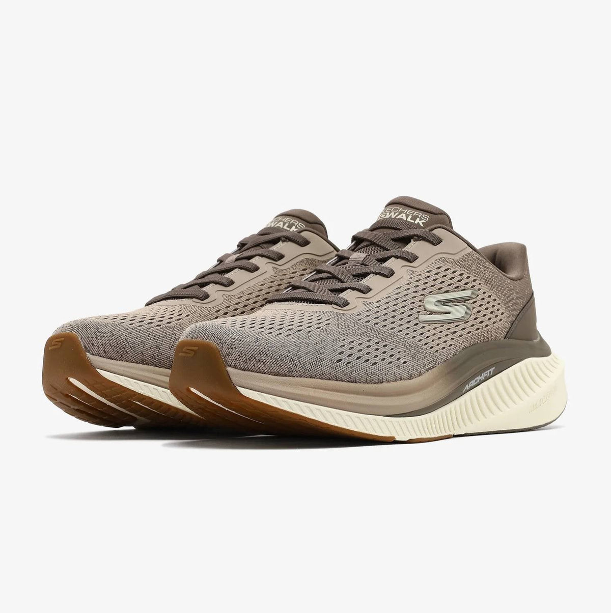 Tenis de hombre color taupe