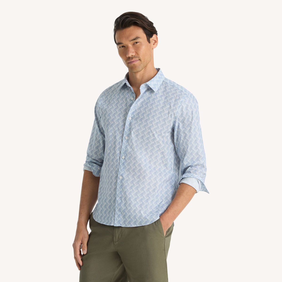 Camisa de hombre con estampado