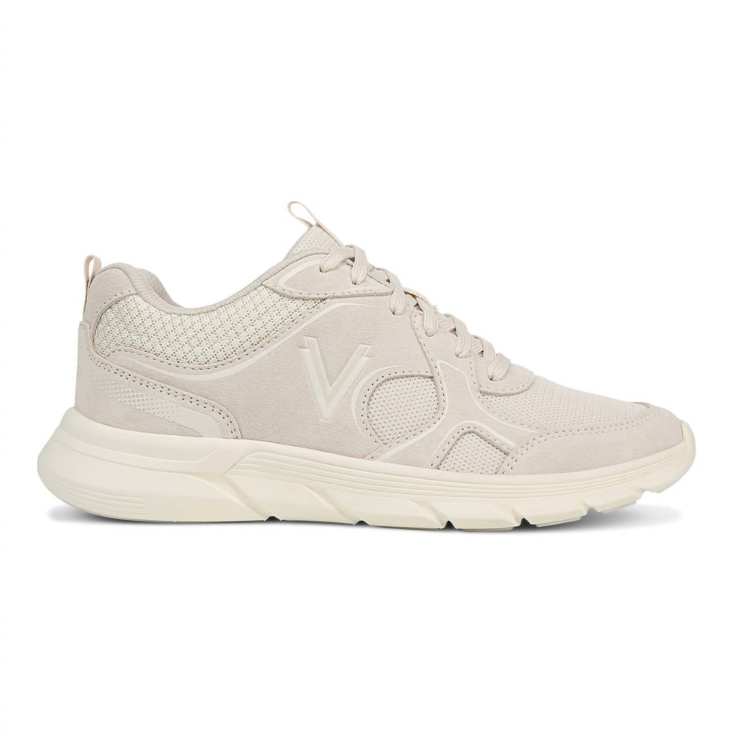 Tenis de mujer color crema