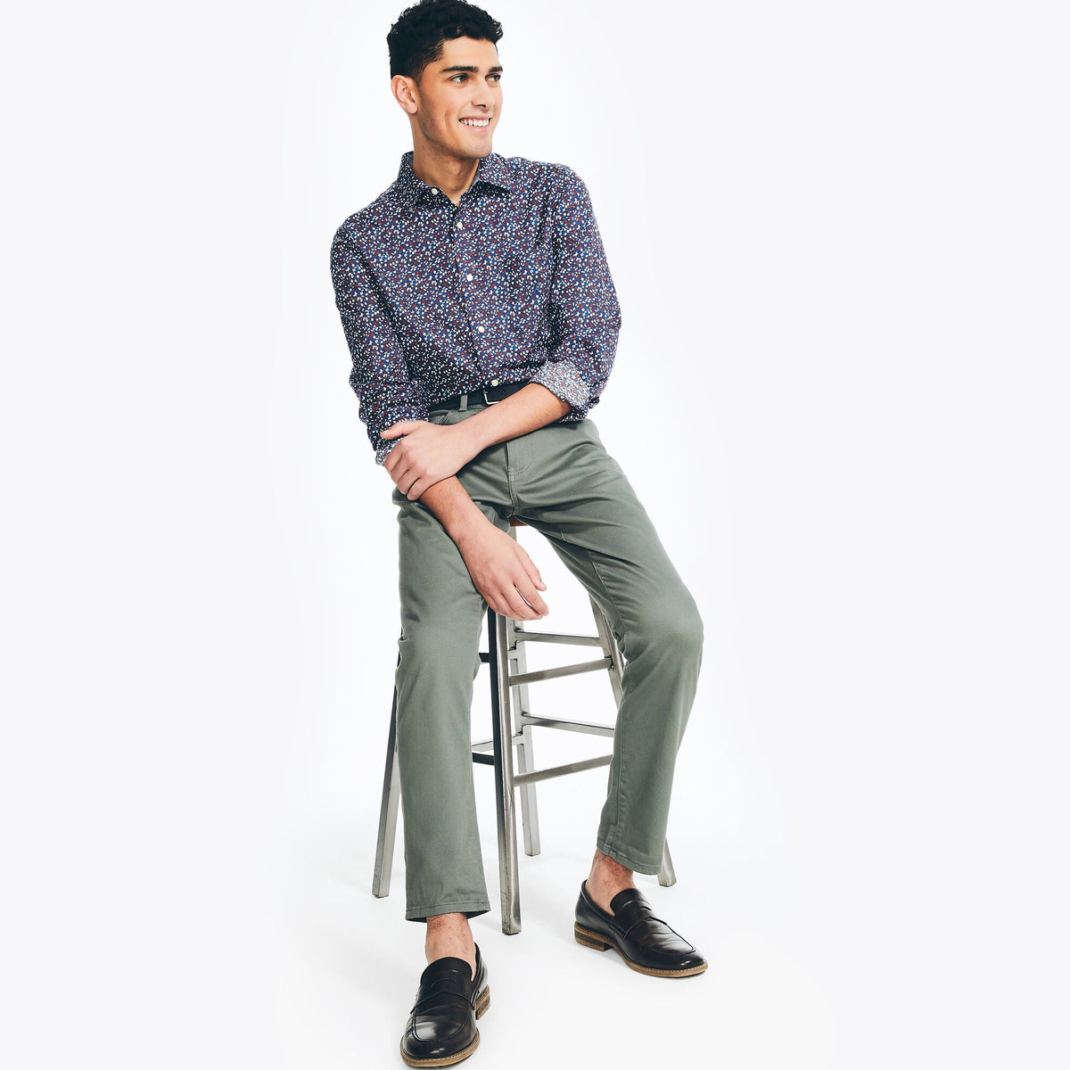 Camisa de hombre con estampado