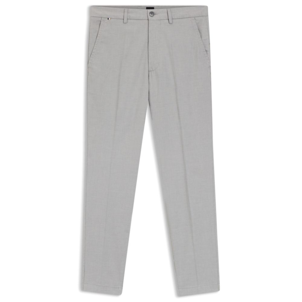 Pantalón de algodón de corte ajustado