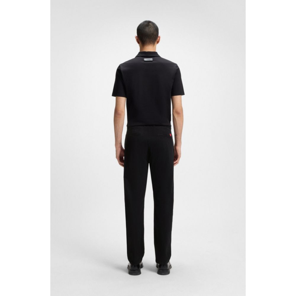 Pantalón de algodón de corte ajustado