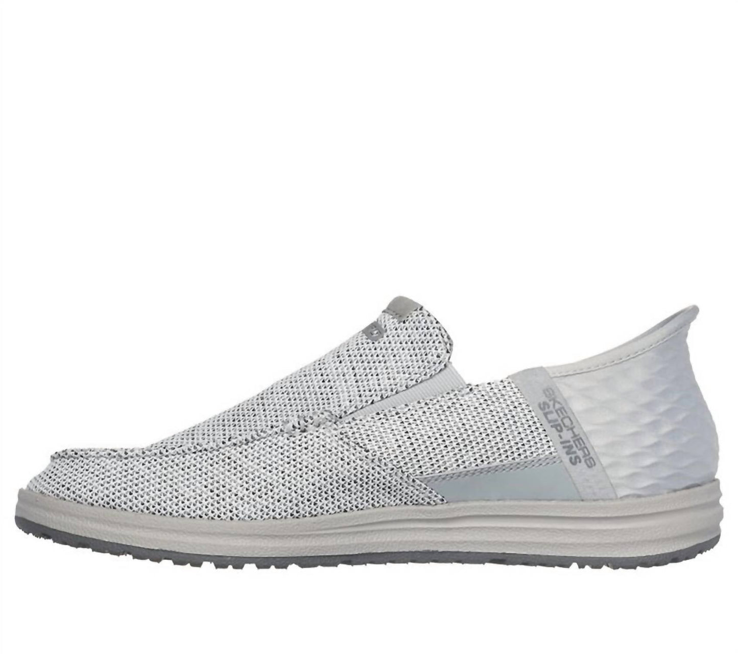 Zapatos de hombre color gris claro