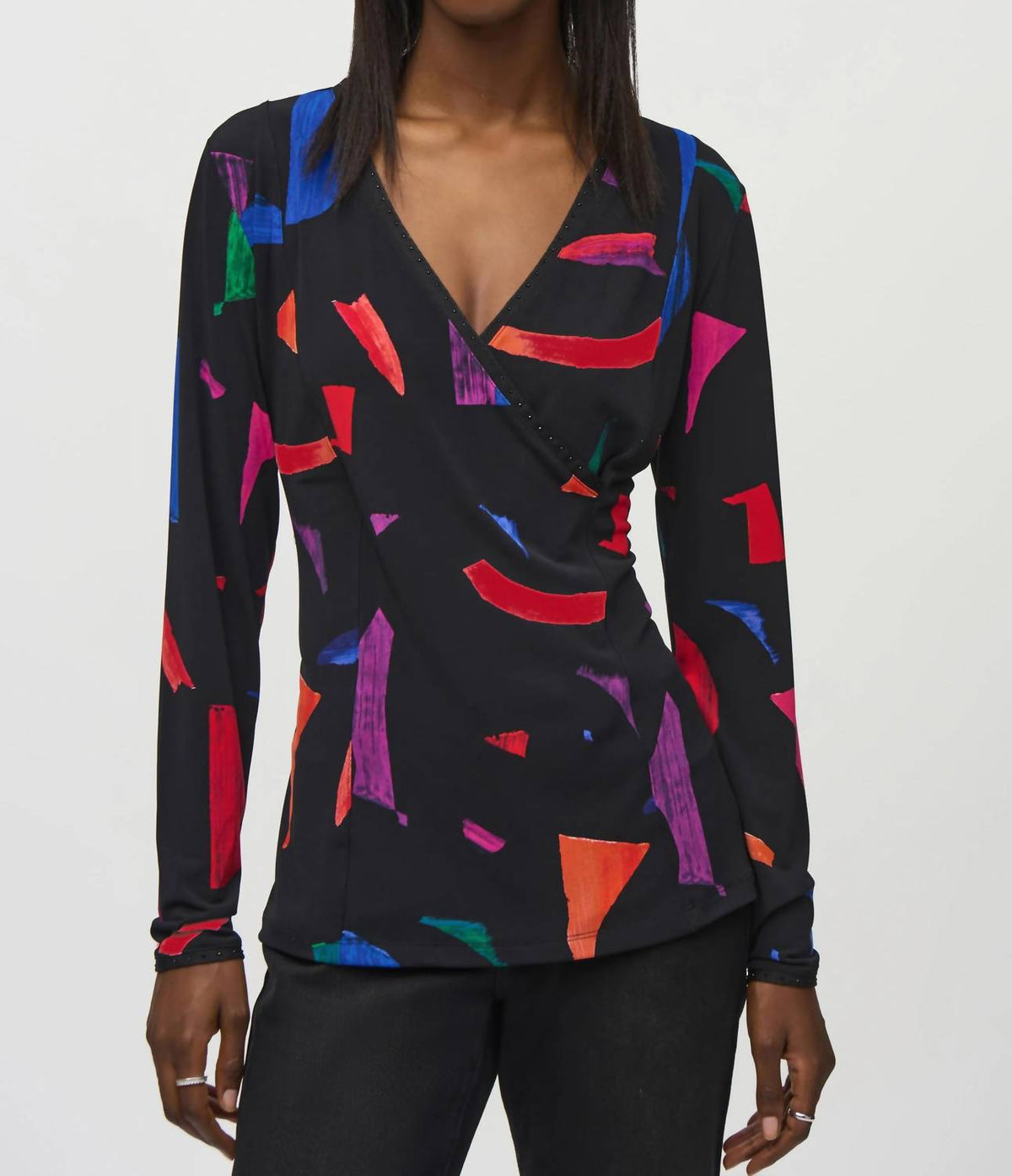 Top color negro