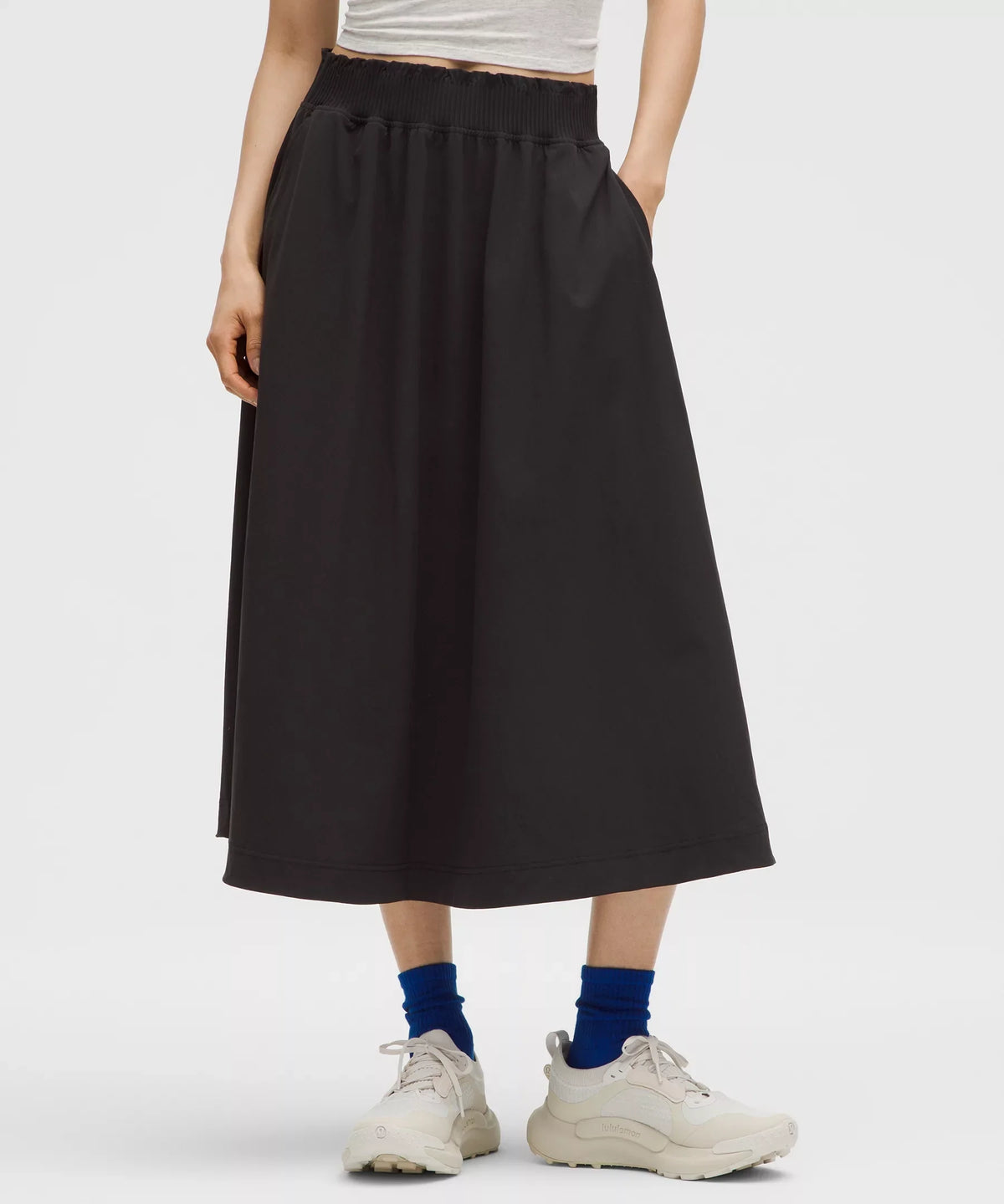 Falda midi con boleros
