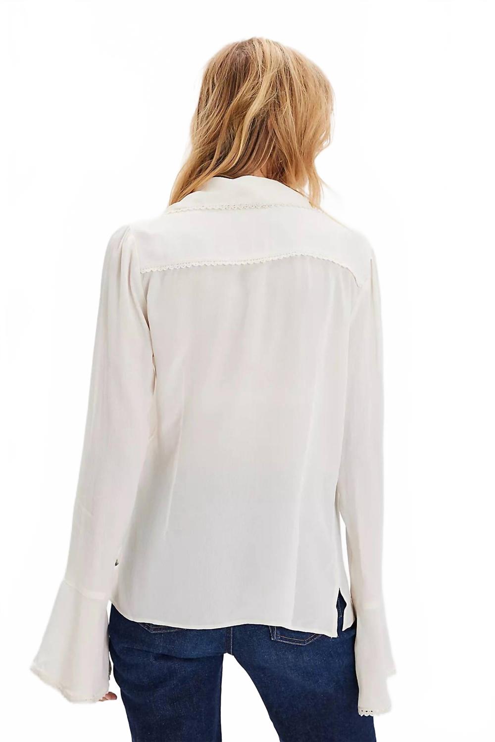Top color blanco