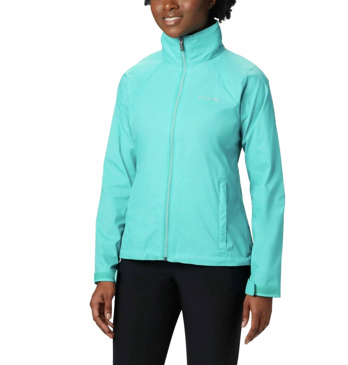 Chaqueta de mujer color verde