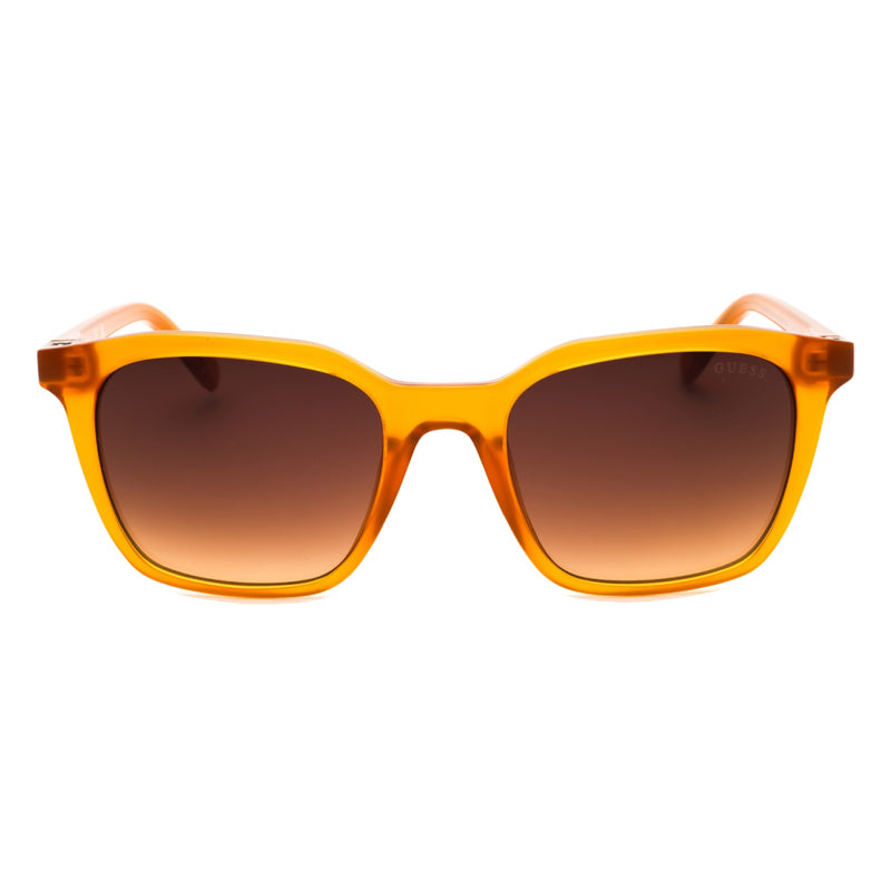 Gafas color café y naranja