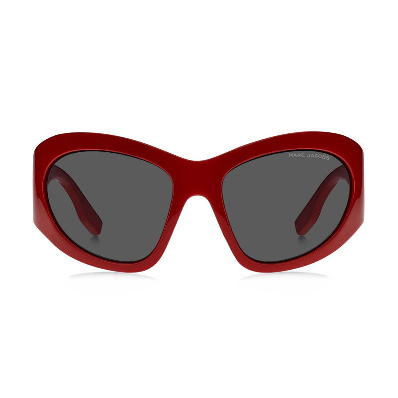 Gafas color gris y rojo