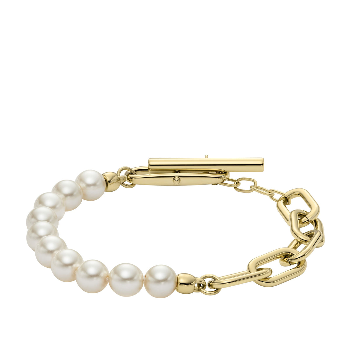 Pulsera de mujer de acero inoxidable color dorado