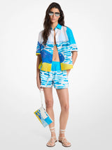 Michael Kors X Christina Zimpel de Algodón Lawn