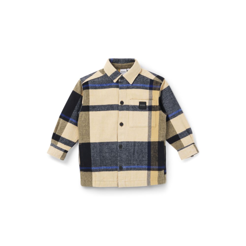 Camisa infantil de algodón